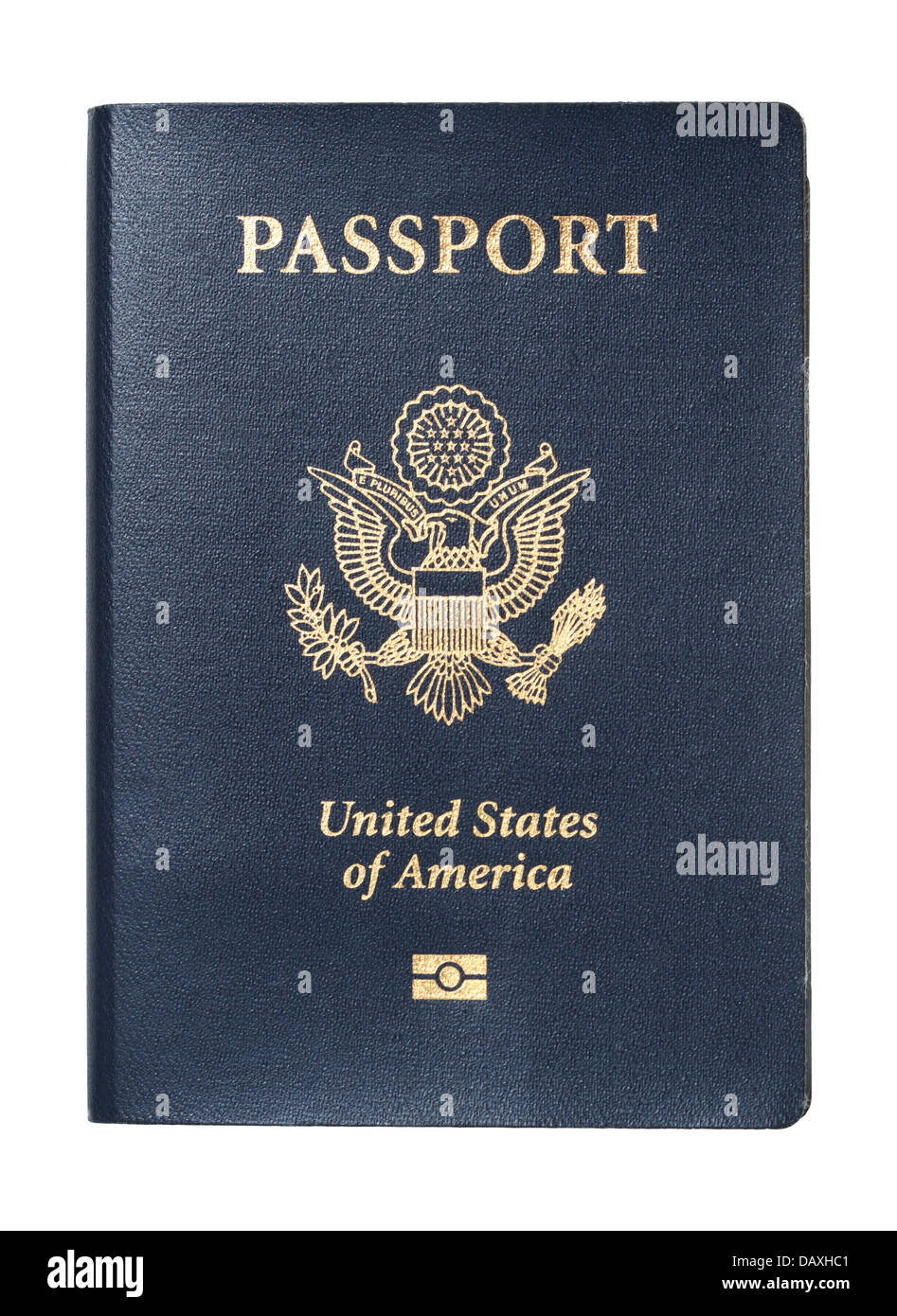 Le passeport de l'United States of America Banque D'Images