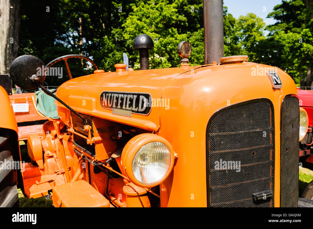 Vintage tracteur Nuffield Banque D'Images