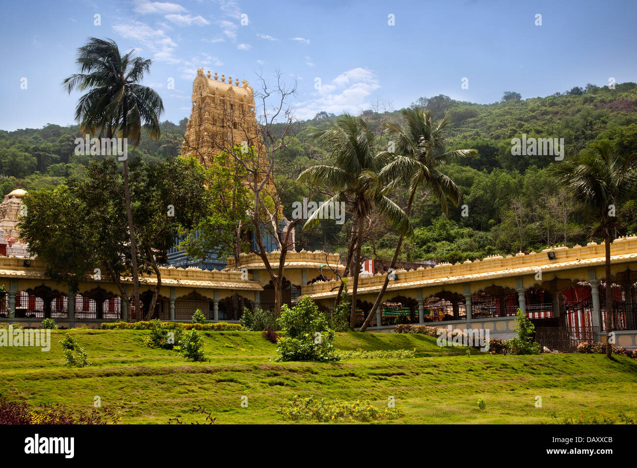 Temple Simhachalam, Simhachalam, Visakhapatnam, Andhra Pradesh, Inde Banque D'Images