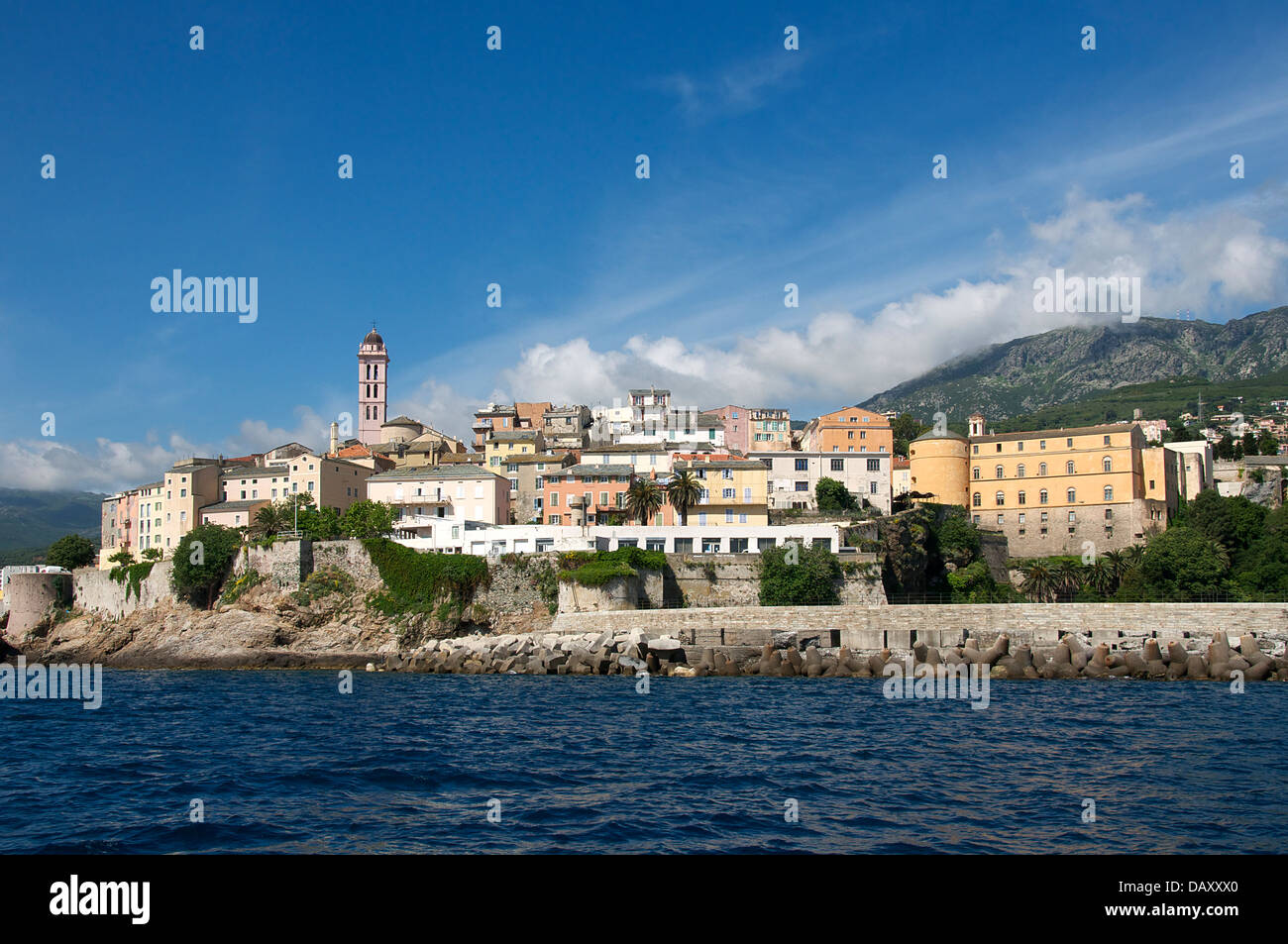 La Citadelle Bastia Corse France Banque D'Images