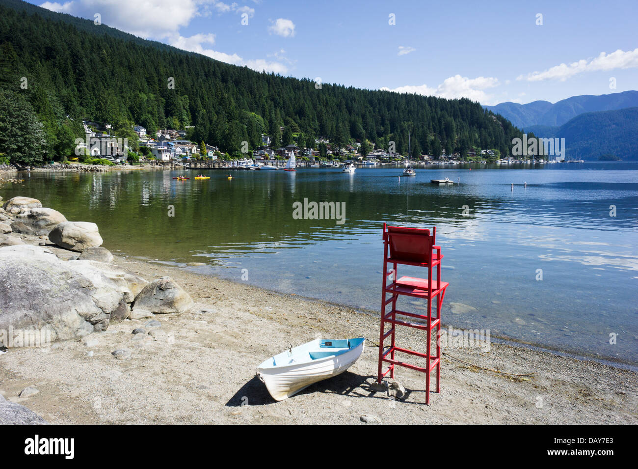 Deep Cove, North Vancouver, Colombie-Britannique, Canada Banque D'Images