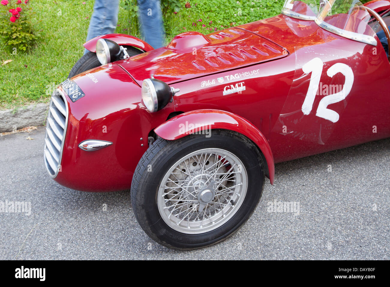 1966 Ferrari 275 GTS au début de la race 'Memorial Bordino' à Casale Monferrato, Italie Banque D'Images