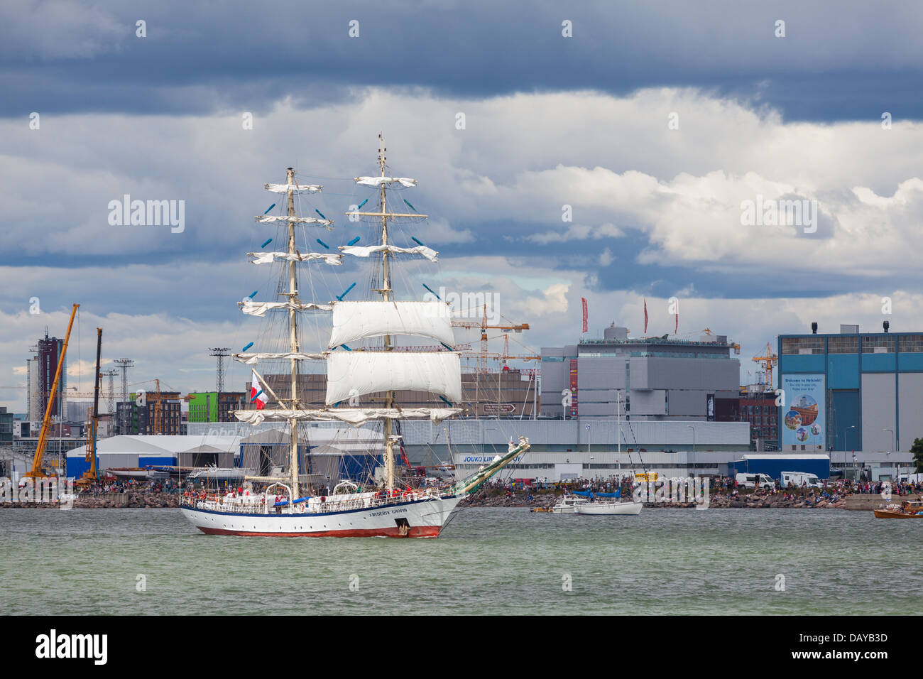 La Tall Ships Races 2013 à Helsinki, Finlande Banque D'Images