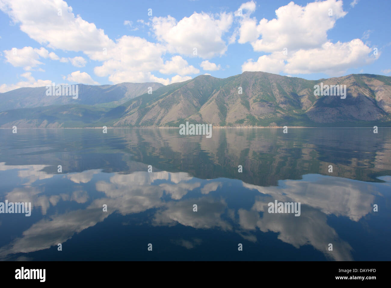 Le lac Baïkal, Sibérie, Russie Banque D'Images