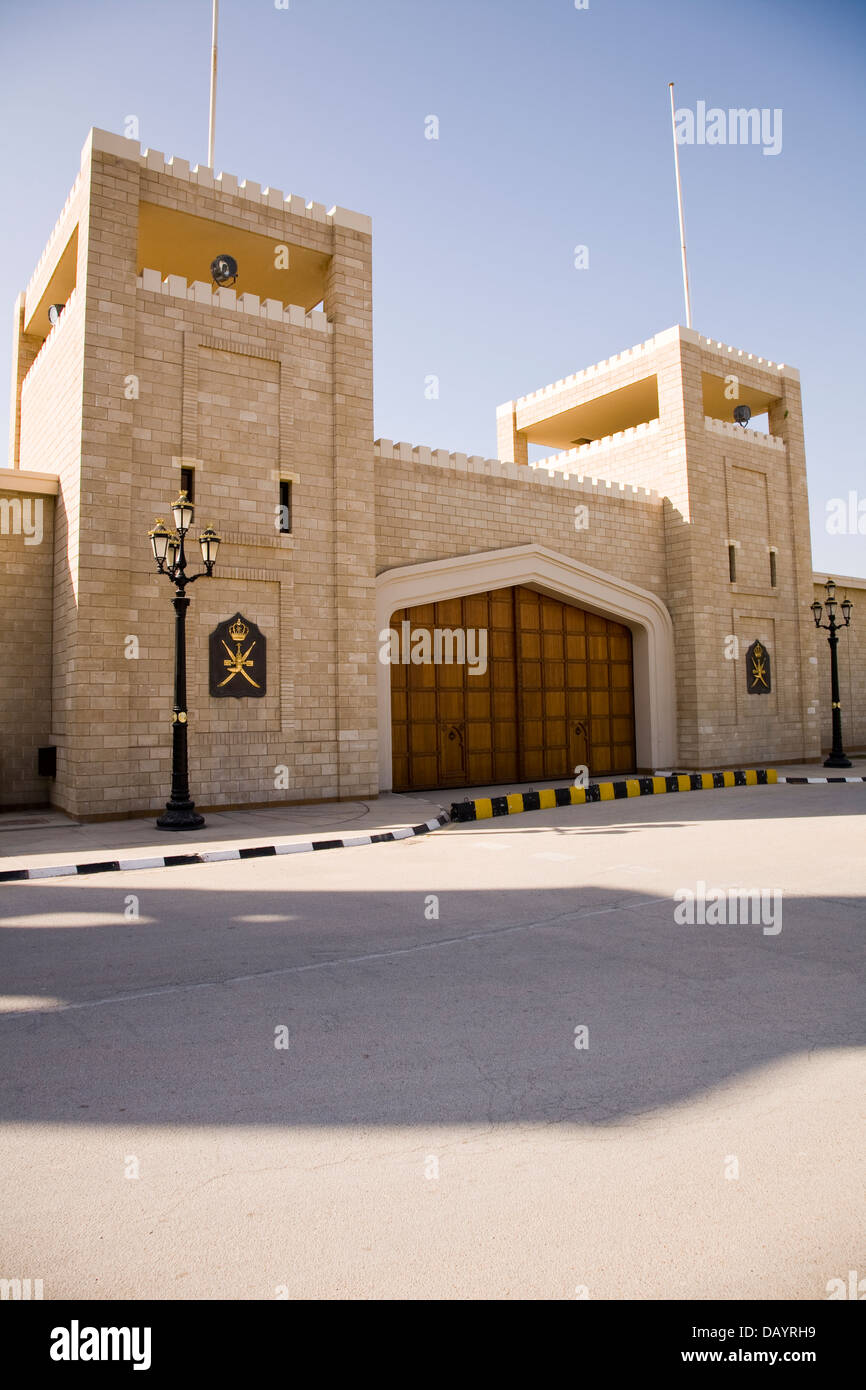Le Sultan Qaboos bin Said, Al-Husn Palace à Salalah, Oman, province de Dhofar. Banque D'Images