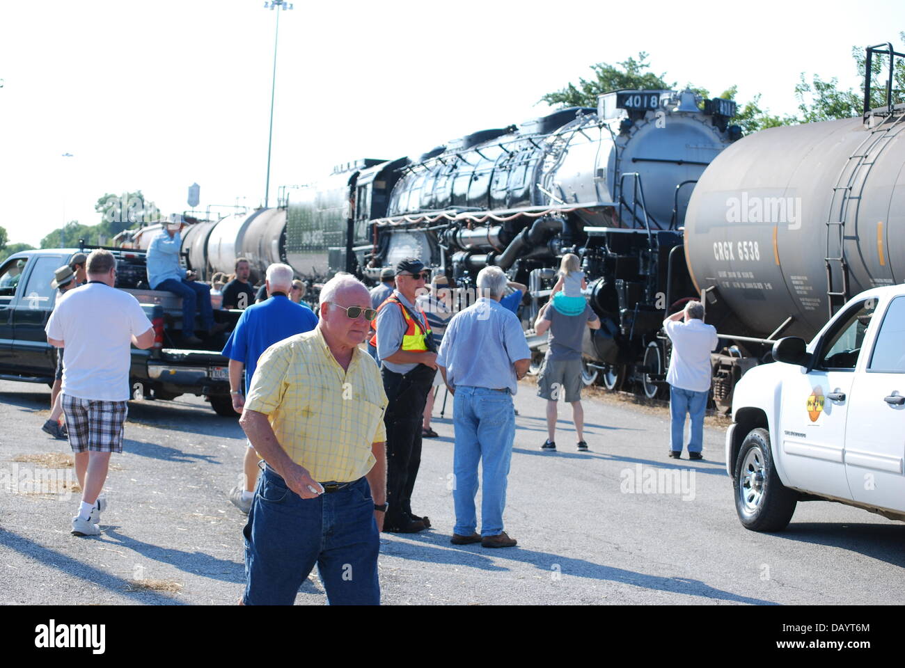 Union Pacific Big Boy se déplacer à Frisco Banque D'Images