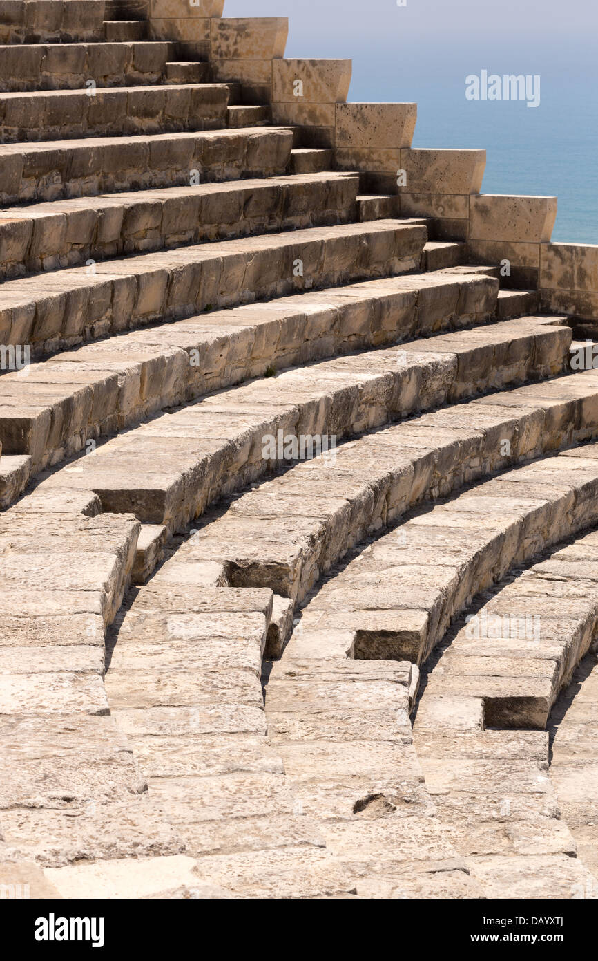 Kourion, Chypre Banque D'Images