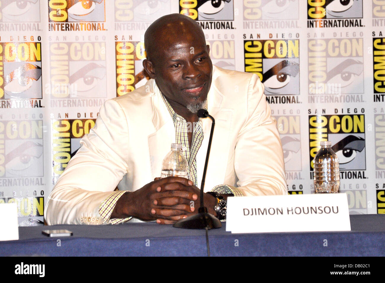 Djimon Hounsou pendant les 'gardiens de la galaxie" pressconference à San Diego Comic Con International 2013. San Diego le 20 juillet 2013 Banque D'Images