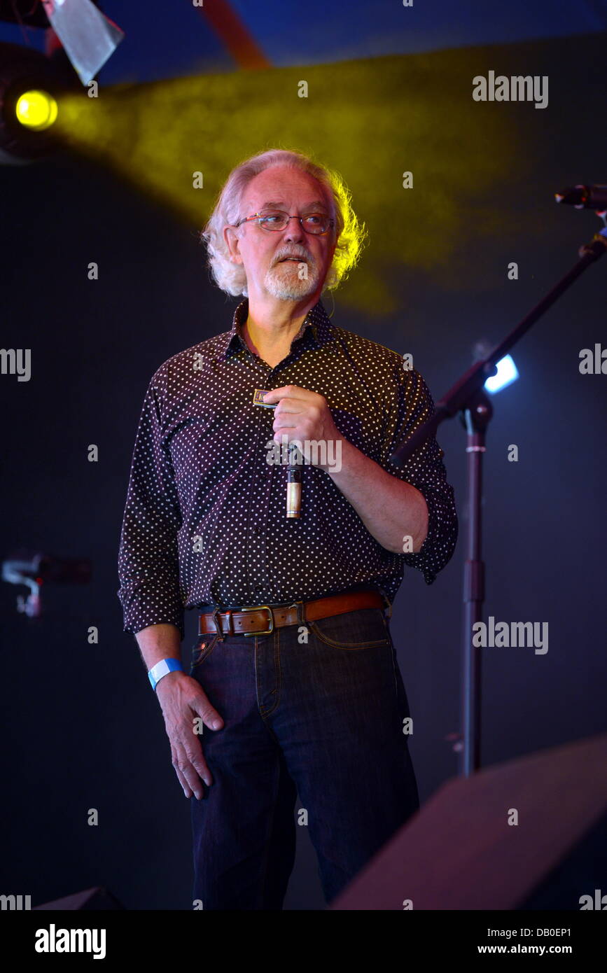 Londres, Royaume-Uni. 21 juillet, 2013. Jean OÕLeary/Alan Glen All Star Blues Revue live at the London Ealing plus Blues à Walpole park. Credit : Voir Li/Alamy Live News Banque D'Images