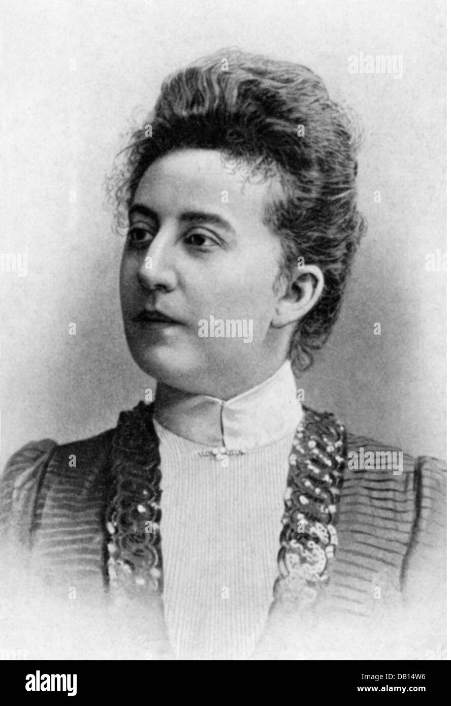 Delle Grazie, Marie Eugénie, 14.8.1864 - 19.2.1931, auteur/écrivain autrichien, portrait, après photographie, vers 1910, Banque D'Images