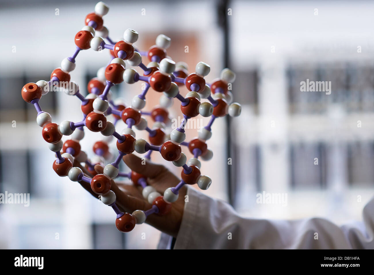 Leçon de chimie Banque D'Images
