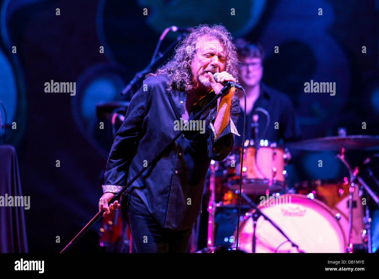 Cary, Caroline du Nord, USA. 20 juillet, 2013. Robert Plant et l'espace sensationnel Shifters effectuer en Caroline du Nord -Photo : Robert Plant Crédit : -La photographie Rockstar/Alamy Live News -0Y7A6287 Banque D'Images