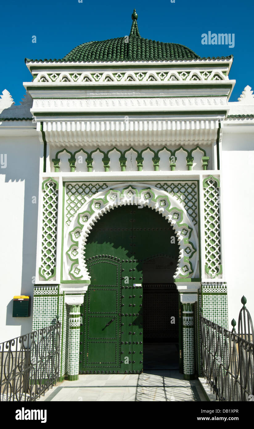 Mosquée Muley El Medhi . Ceuta, ville Autonome Espagnole. L'Afrique du Nord. Banque D'Images