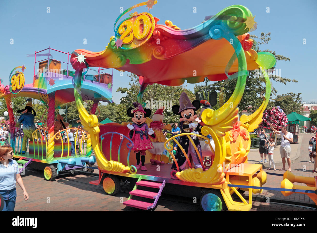 rencontre avec mickey-main street u.s.a. Parc disneyland