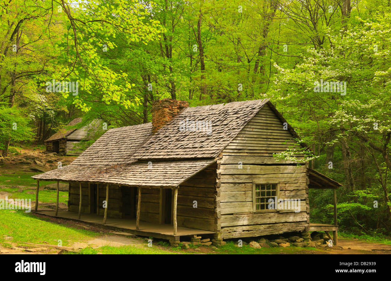 Noah 'bud' Ogle Place, Great Smoky Mountains National Park, California, USA Banque D'Images