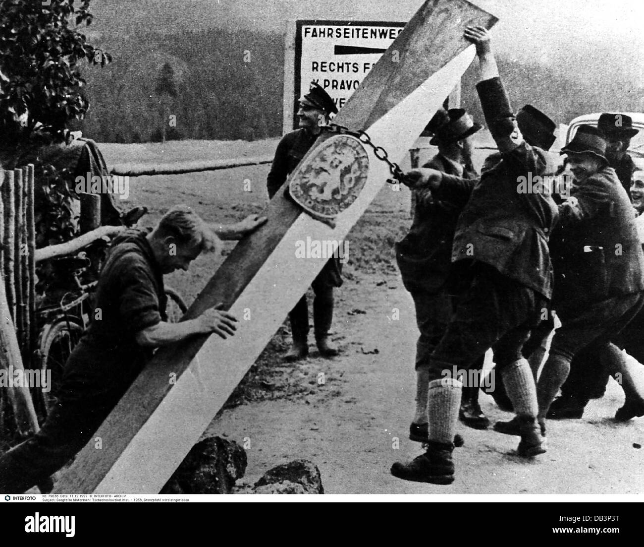 Nazisme / National socialisme, occupation des Sudètes 1.10.1938 - 10.10.1938, droits additionnels-Clearences-non disponible Banque D'Images