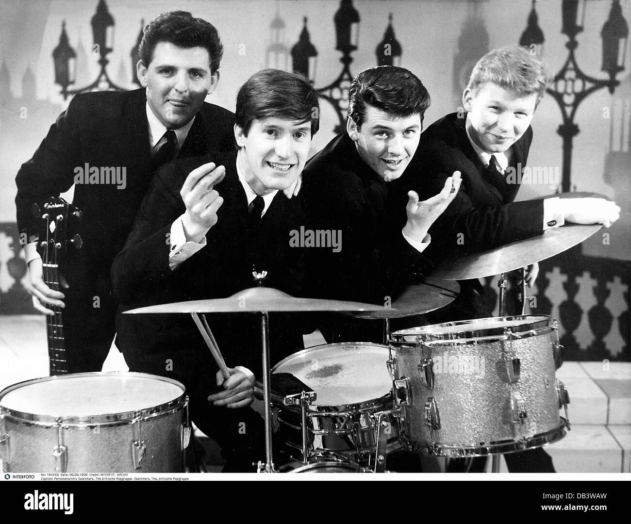 Chercheurs, The, fondé en 1960, British Rock band, photo de groupe, 1964, Banque D'Images