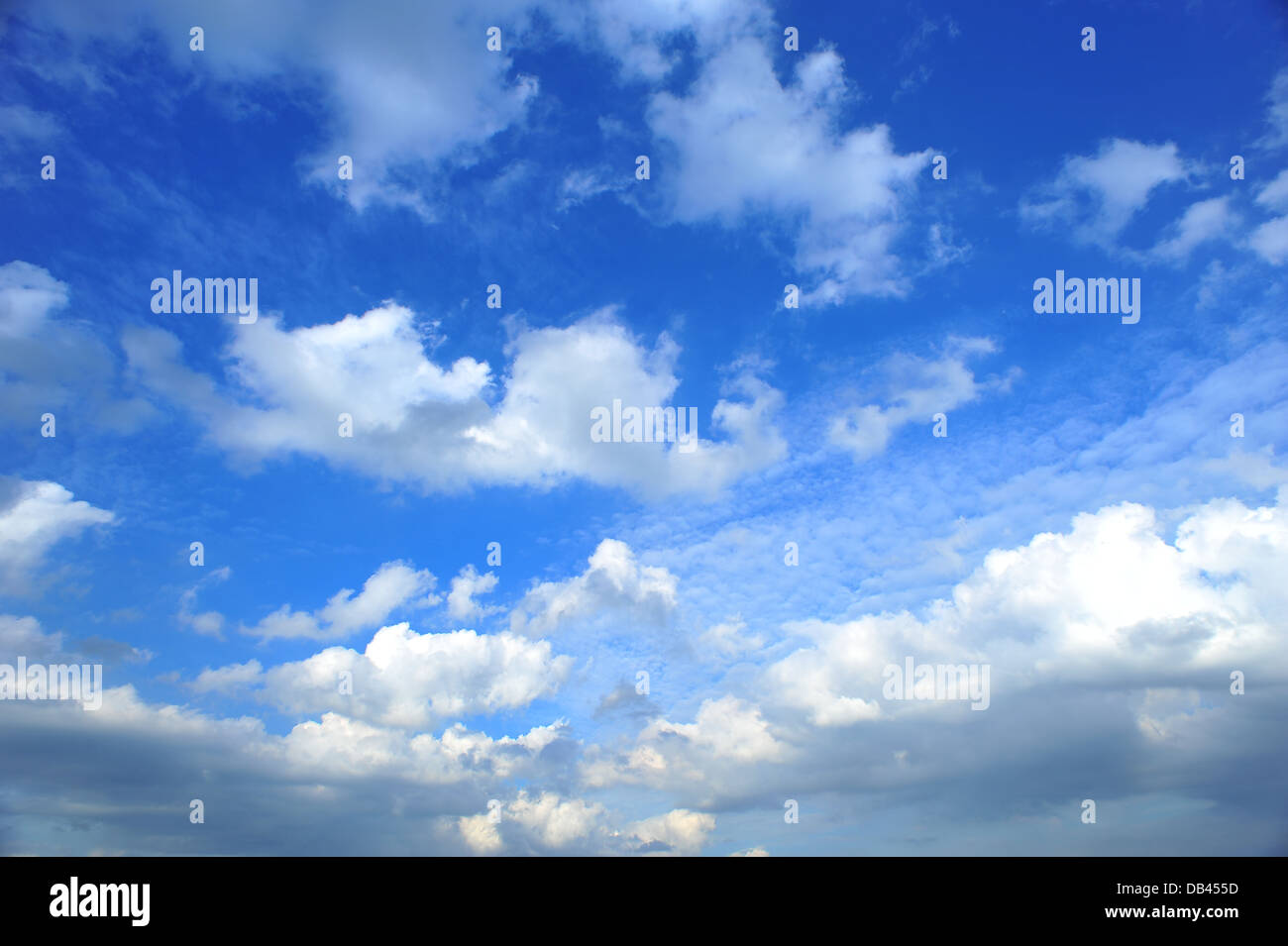 Ciel et nuages Banque D'Images