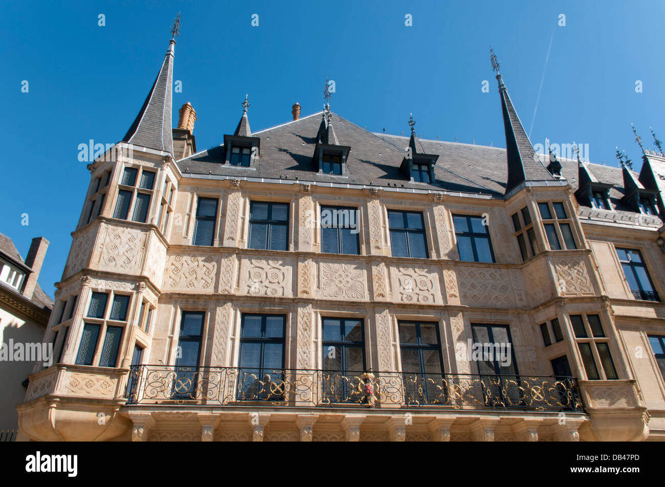 L'Europe, Luxembourg-ville, Palais grand-ducal Banque D'Images