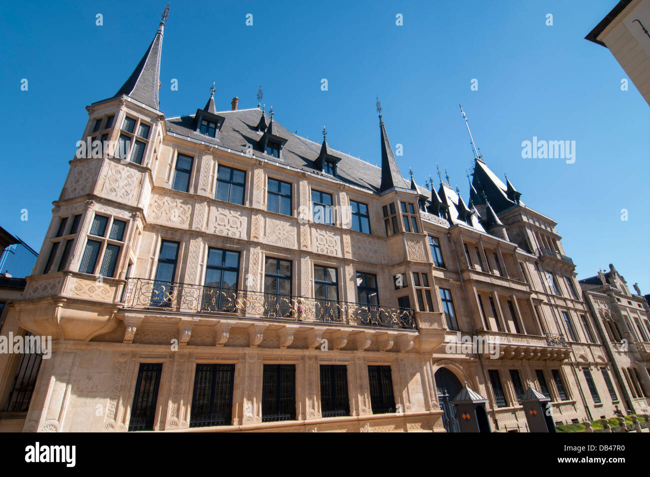 L'Europe, Luxembourg-ville, Palais grand-ducal Banque D'Images