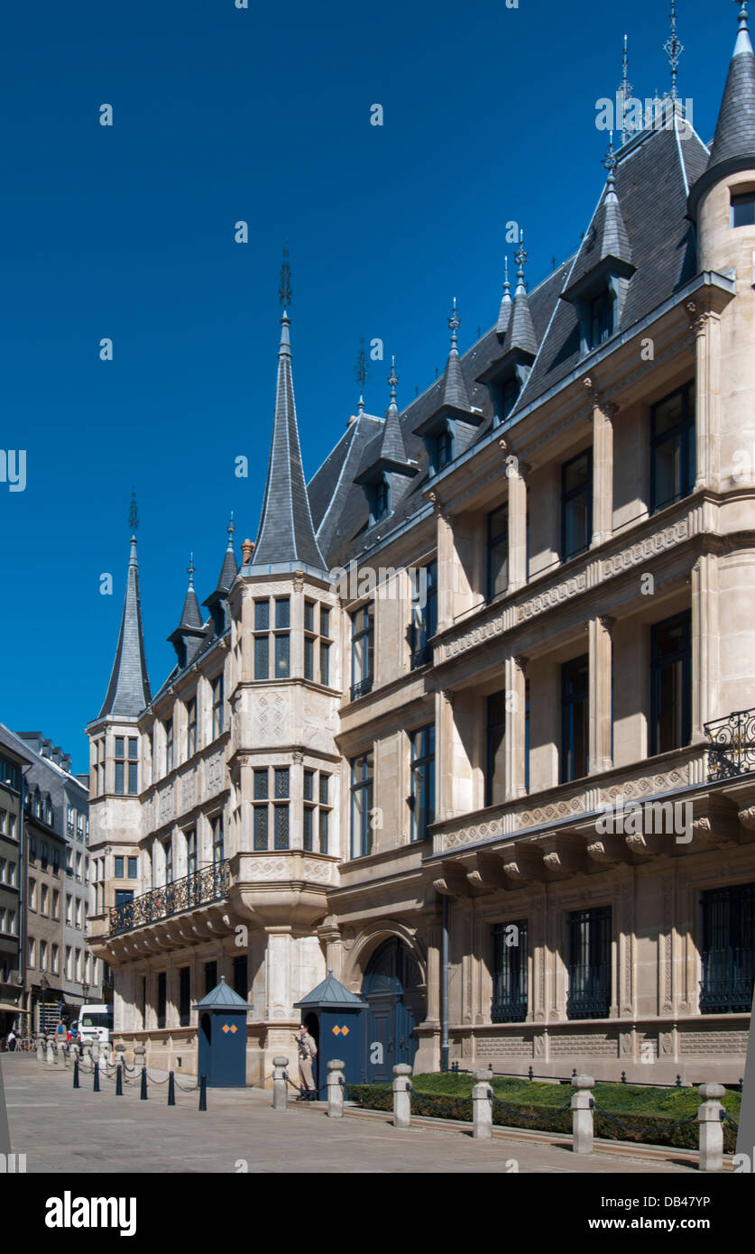 L'Europe, Luxembourg-ville, Palais grand-ducal Banque D'Images