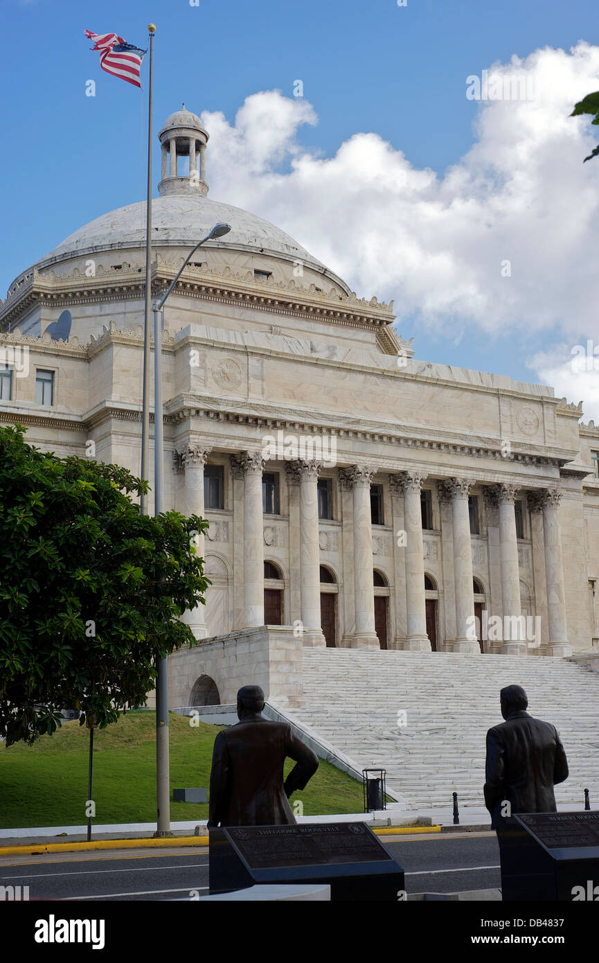 Capitol Building, San Juan, Puerto Rico Banque D'Images