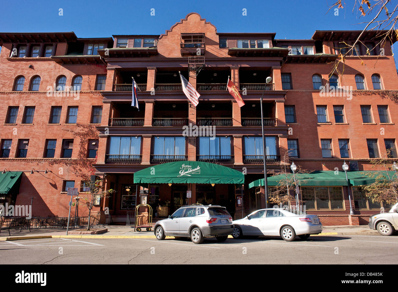 Hotel Boulderado, Boulder, Colorado, USA Banque D'Images