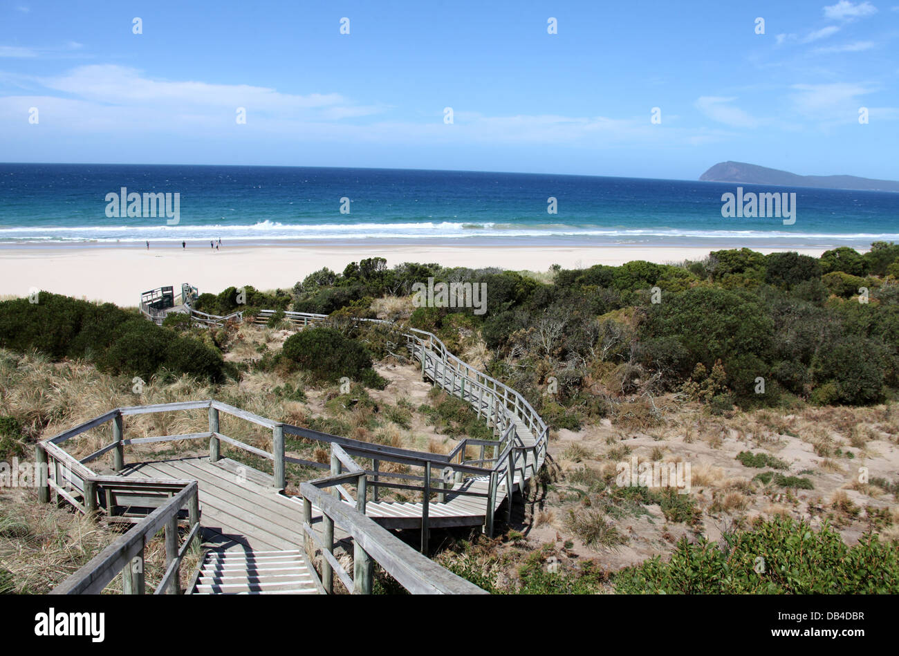 Bruny Island cou Game Reserve en Tasmanie Banque D'Images