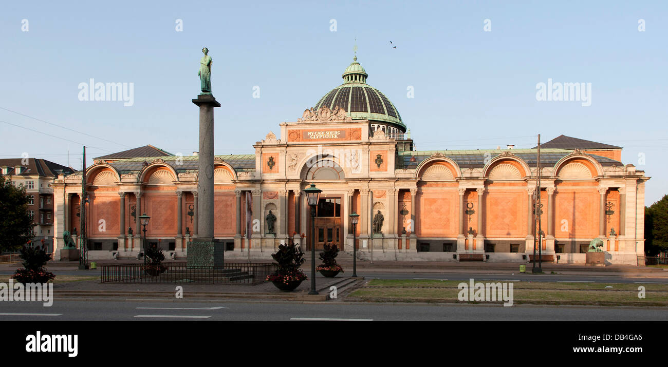 Ny Carlsberg Glyptotek, Copenhague, Danemark Banque D'Images