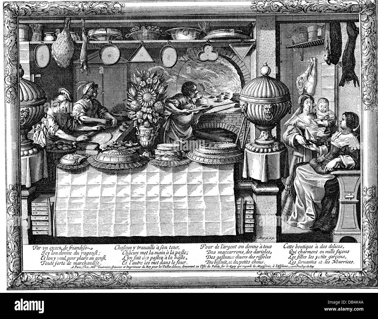 Gastronomie, pâtisserie, boulangerie, d'une confiserie, par Abraham Bosse, (vers 1604 - 1676), gravure sur cuivre, Paris, 17e siècle, 17e siècle, graphique, graphiques, profession, professions, baker, boulangers, pâtissiers, confiseurs, boulangerie, boulangerie, four, four micro-ondes, fours, étuves, préparation, préparation, préparation, préparation, gâteaux, tartes, tarte, tarte aux pommes, les tartes, le vol-au-vent, les tartes et les écraser, les produits de boulangerie, les produits de boulangerie, du jambon, des lapins, lapin, allant au four, plaque de cuisson, vaisselle, plats de cuisson, demi-longueur, gâteaux et pâtisseries, gâteaux, biscuits, cookies, PA, l'artiste n'a pas d'auteur pour être effacé Banque D'Images Gastronomie, pâtisserie, boulangerie, d'une confiserie, par Abraham Bosse, (vers 1604 - 1676), gravure sur cuivre, Paris, 17e siècle, 17e siècle, graphique, graphiques, profession, professions, baker, boulangers, pâtissiers, confiseurs, boulangerie, boulangerie, four, four micro-ondes, fours, étuves, préparation, préparation, préparation, préparation, gâteaux, tartes, tarte, tarte aux pommes, les tartes, le vol-au-vent, les tartes et les écraser, les produits de boulangerie, les produits de boulangerie, du jambon, des lapins, lapin, allant au four, plaque de cuisson, vaisselle, plats de cuisson, demi-longueur, gâteaux et pâtisseries, gâteaux, biscuits, cookies, PA, l'artiste n'a pas d'auteur pour être effacé Banque D'Images
