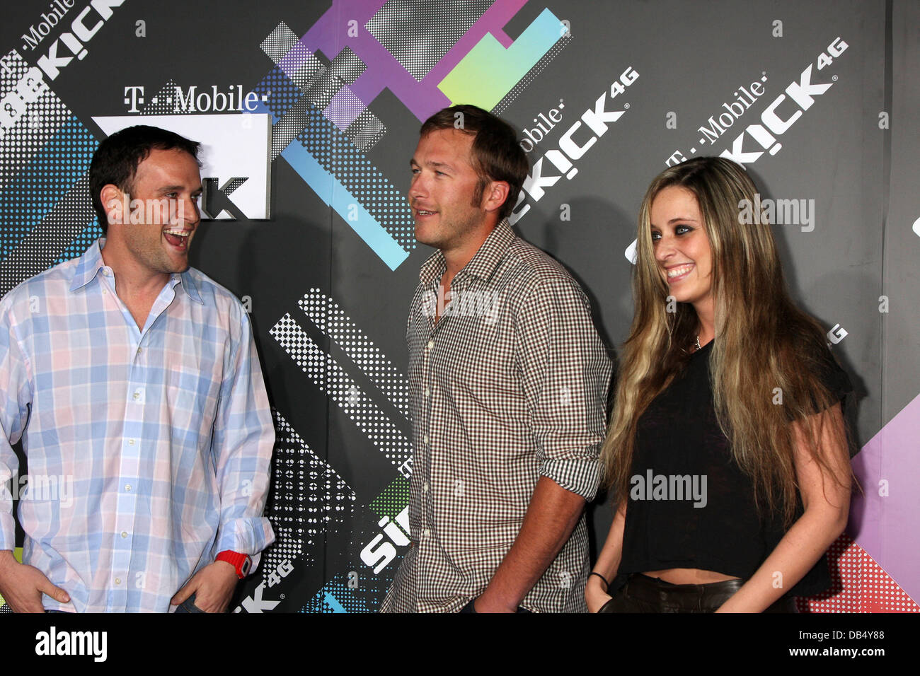 Bode Miller T-Mobile Fête de lancement du nouveau Sidekick 4G tenue à Private Lot par Beverly Hilton Hotel de Los Angeles, Californie - 20.04.11 Banque D'Images