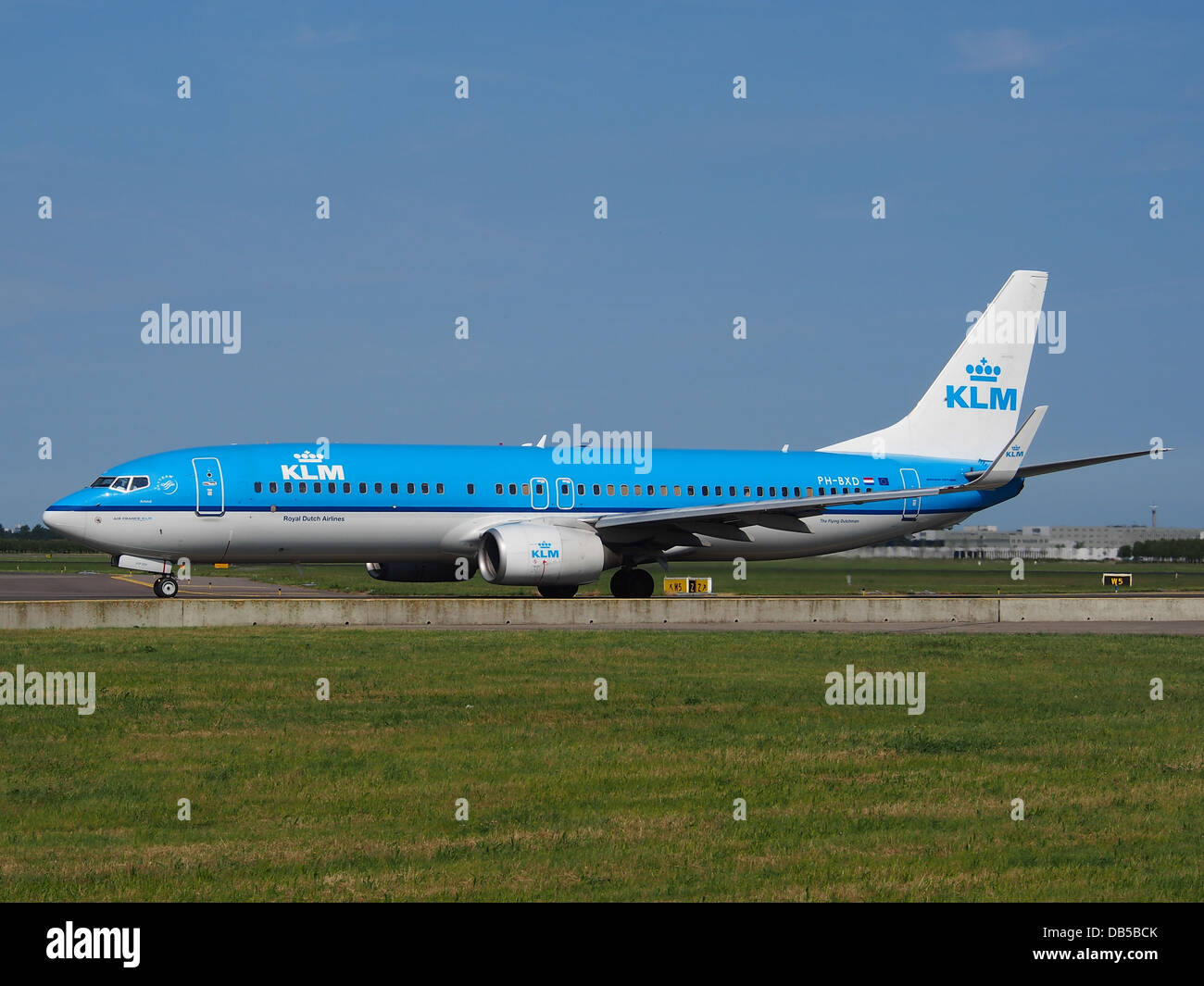 PH-BXD KLM Royal Dutch Airlines Boeing 737-8K2(WL) - CN 291342 Banque D'Images