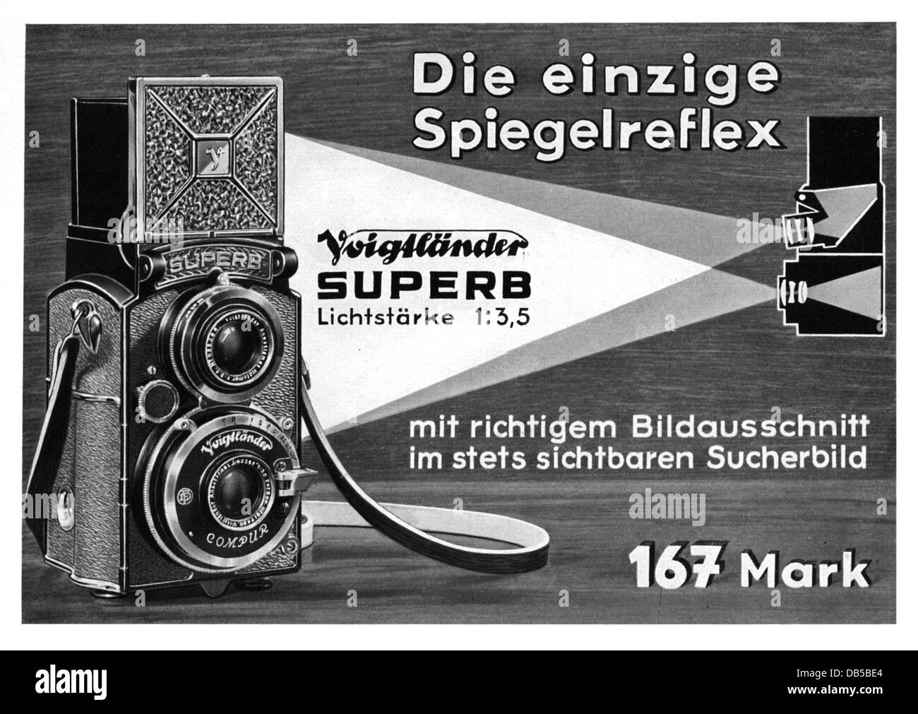 Publicité, photographie, appareils photo, Voigtlaender 'Superb', publicité, 'Atlantis', Juli 1933, , droits-supplémentaires-Clearences-non disponible Banque D'Images