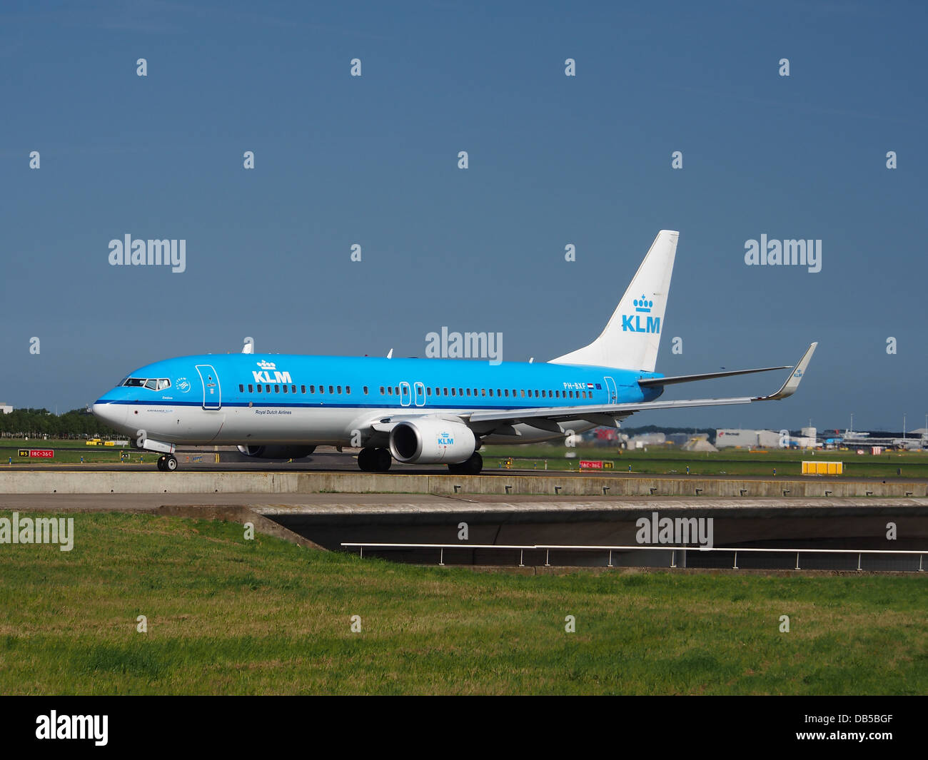 PH-BXF KLM Royal Dutch Airlines Boeing 737-8K2(WL) - CN 295961 Banque D'Images