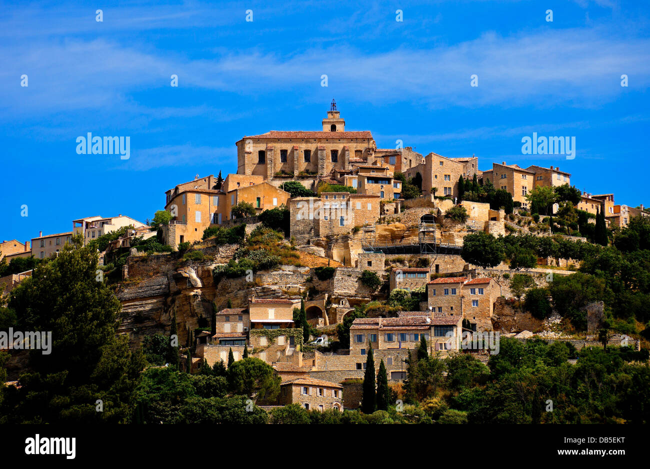 Village de Gordes Luberon Provence France Banque D'Images