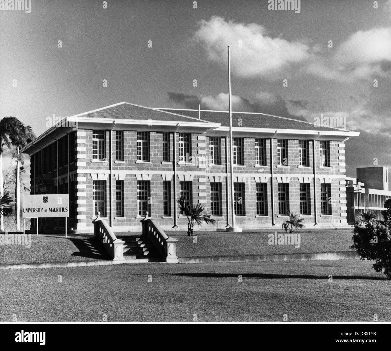 Géographie / Voyage, Maurice, Vacoas, université, le Reduit, années 1960, 60s, 20e siècle, historique, historique, bâtiment, bâtiments, architecture, vue extérieure, droits supplémentaires-Clearences-non disponible Banque D'Images