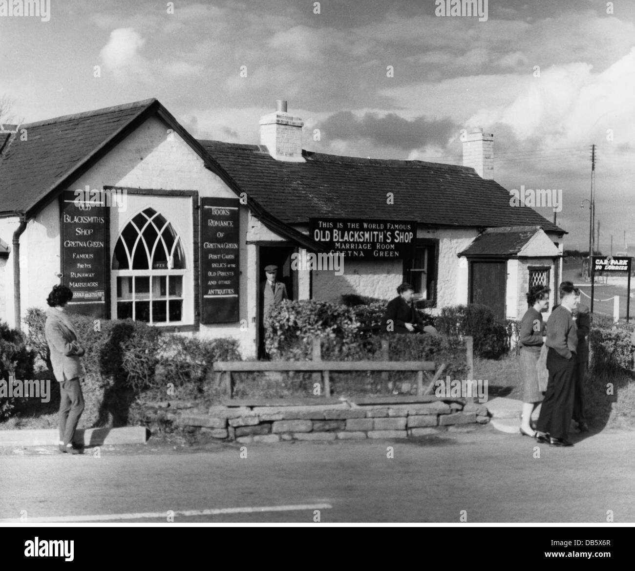 Géographie / Voyage, Grande-Bretagne, Gretna Green, bâtiments, Old Blacksmith's Shop, 'Marage Room', années 1960, , droits supplémentaires-Clearences-non disponible Banque D'Images