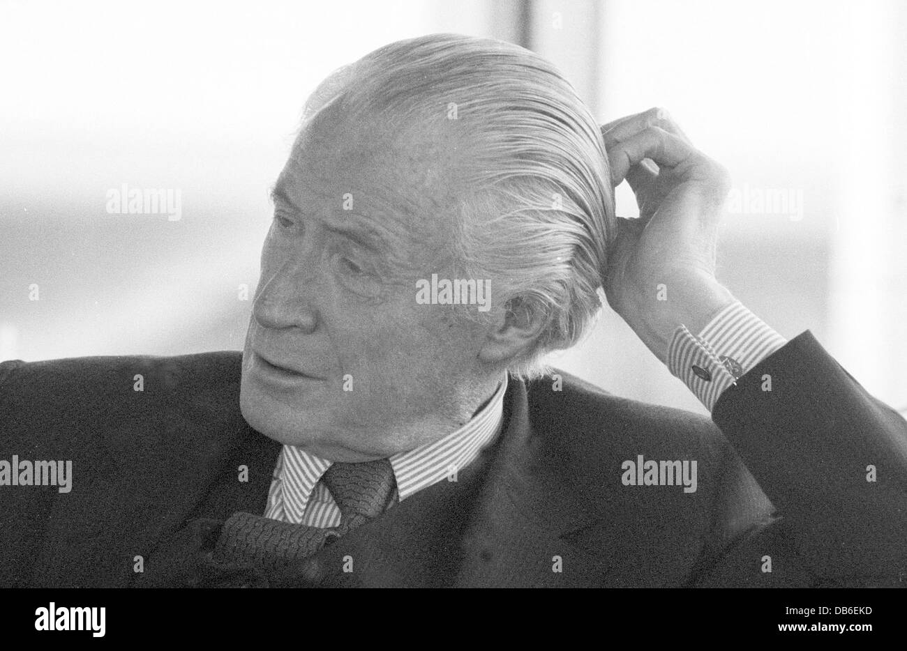 Edwin Duncan Sandys, Baron Duncan-Sandys, CH PC était un homme politique britannique et Ministre dans les gouvernements conservateurs (1908/87 Banque D'Images