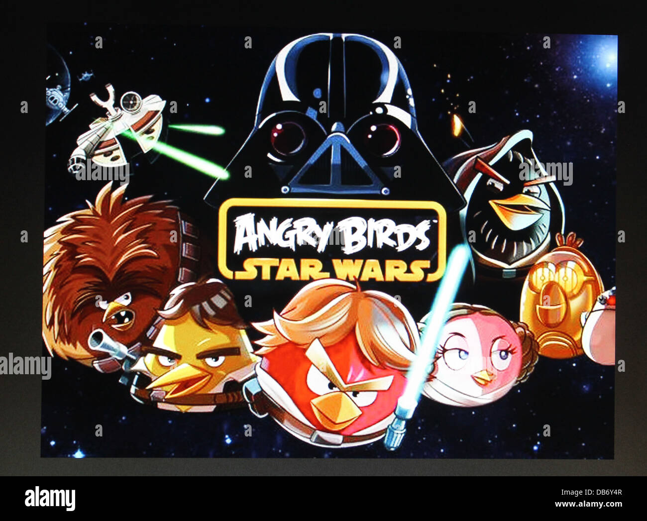 Angry Birds Star Wars Banque D'Images
