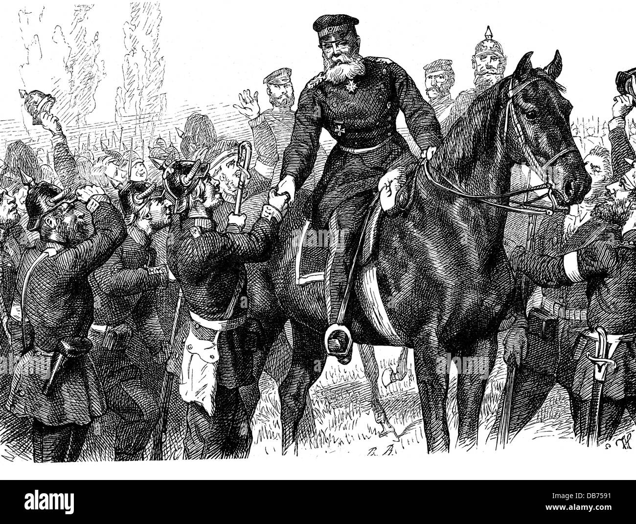 Guerre austro prussienne Banque de photographies et d’images à haute