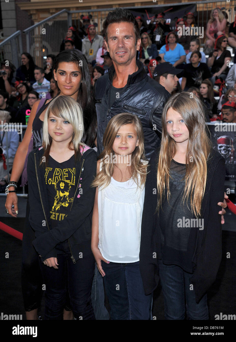 Lorenzo Lamas 'Pirates Des Caraïbes : Sur Stranger Tides' Première mondiale tenue à Disneyland à Anaheim, Californie - 07.05.11 Banque D'Images