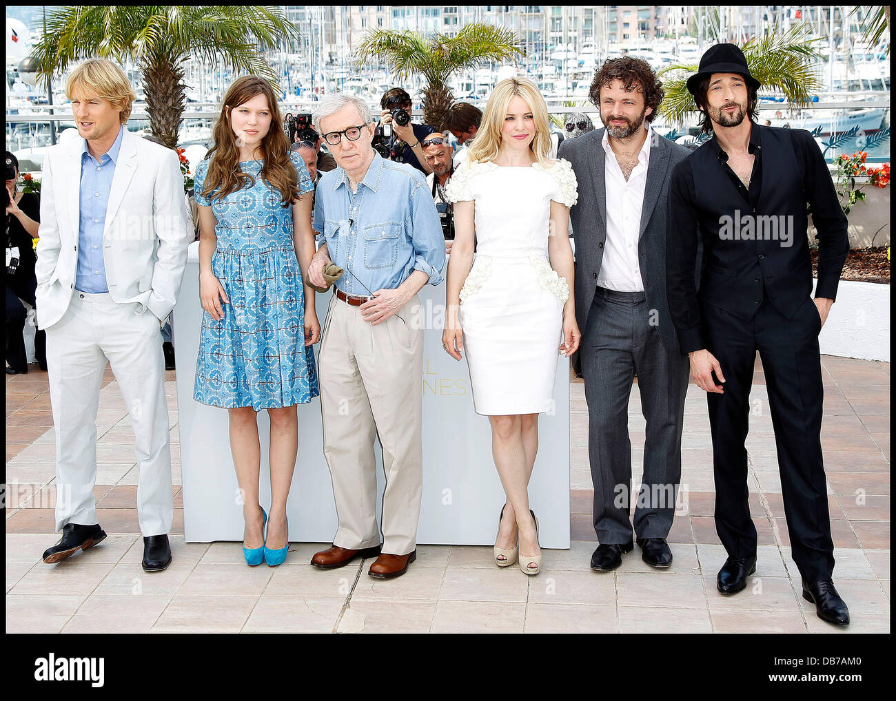 Owen Wilson, Léa Seydoux, Woody Allen, Rachel McAdams, Michael Sheen et ...