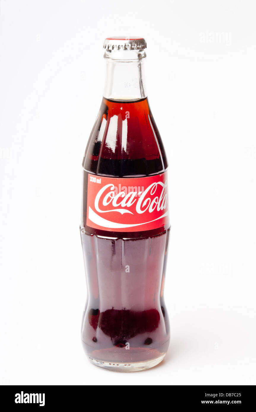 Vintage bouteille de Coca-Cola Banque D'Images