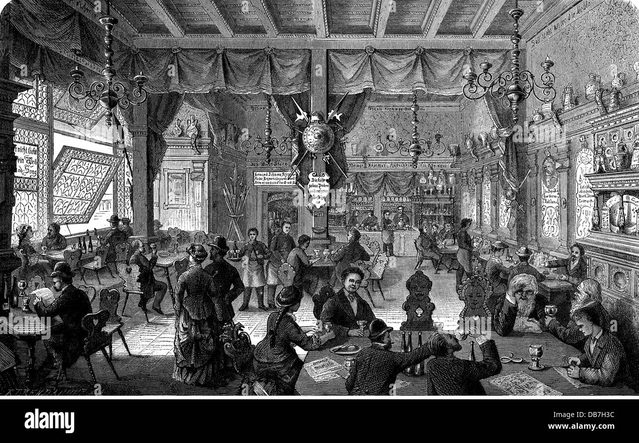 Exposition,industrie,commerce et art exposition Düsseldorf,1880,ancienne taverne allemande,vue intérieure,après dessin original par W.Klusmeyer,gravure en bois,par Richard Brage'amour,(1831 - 1915),1881,9e siècle,graphique,graphique,Allemagne,exposition industrielle,exposition d'art,expositions d'art,beaux-arts,gastronomie,hôtel,restaurant,Inn,bar,boissons,salon,bar,boissons,bar,boissons,bar,boissons,salon,bar,boissons,bar,boissons,bar,bar,boissons,bar,bar,salon,bar,boissons,bar,bar,bar,boissons,bar,boissons,bar,bar,bar,salon,bar,boissons,bar,bar,bar,bar,bar,bar,boissons,boissons,salon,bar,bar,bar,bar,bar,bar,bar Banque D'Images