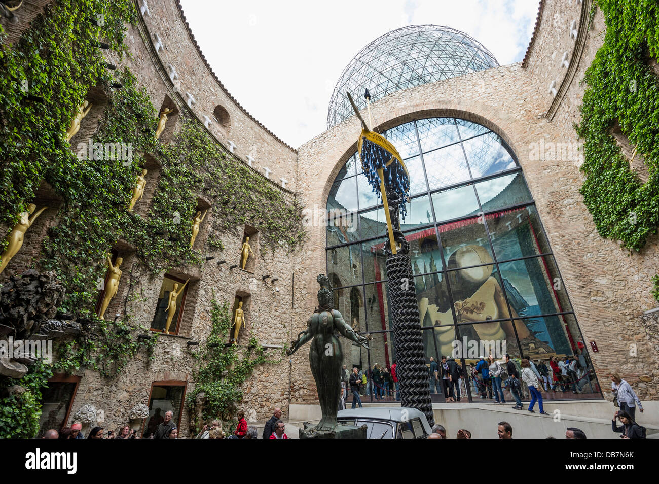 Musée Dalí, Figueres, Costa Brava, Catalogne, Espagne Banque D'Images