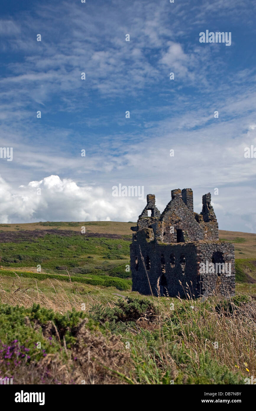 Château de Dunskey Banque D'Images