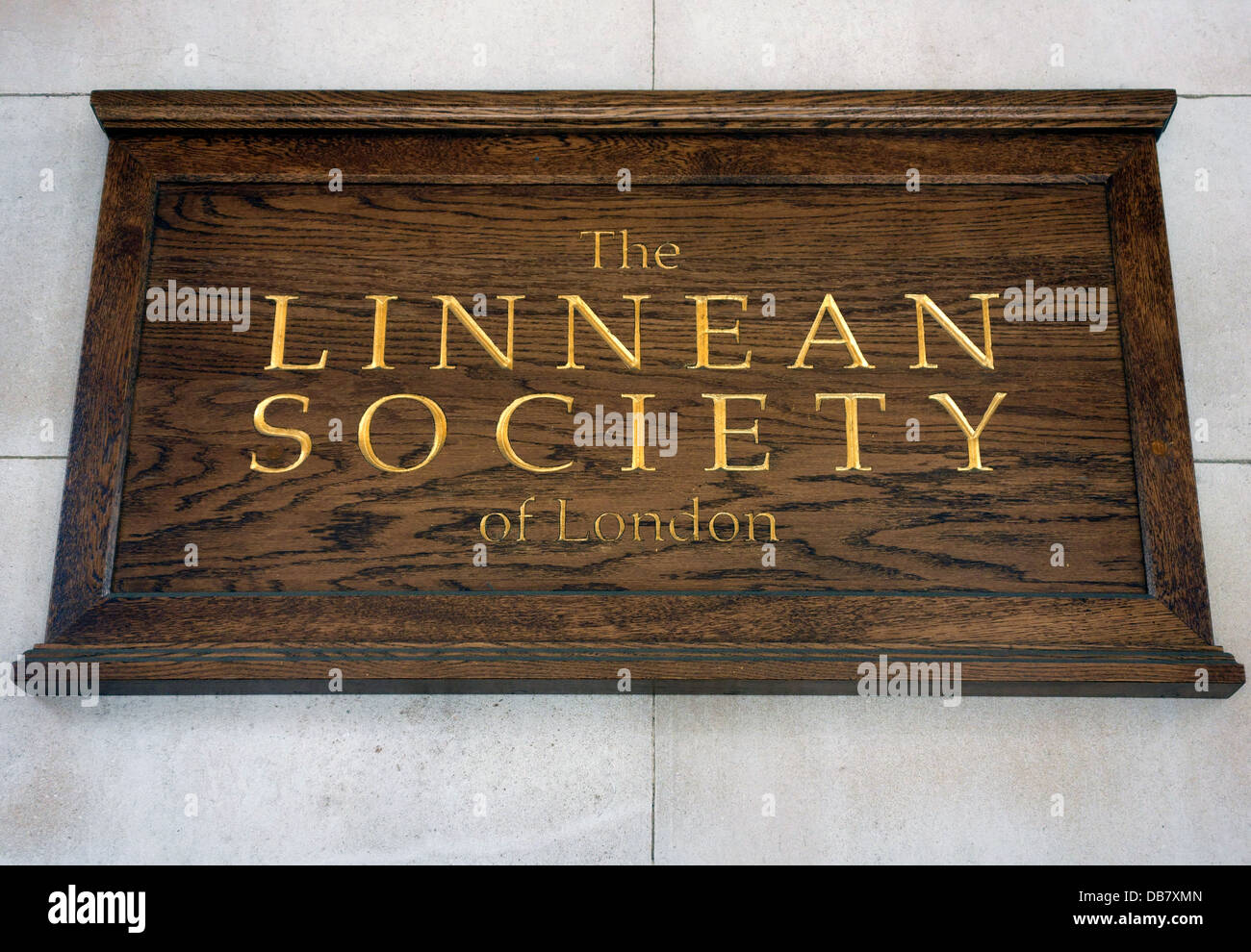 La Société linnéenne de Londres, Piccadilly, Londres Banque D'Images