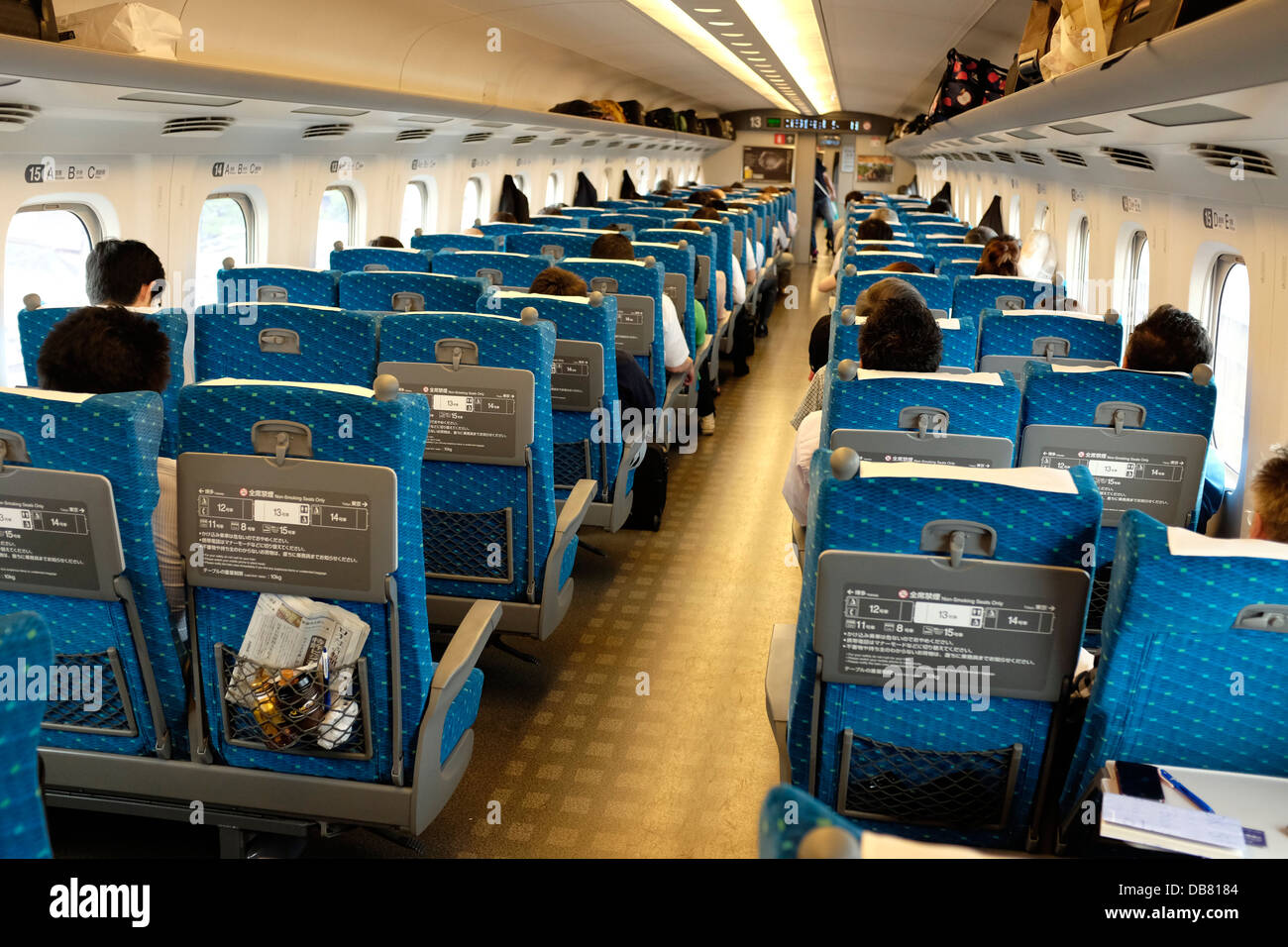 Nozomi Shinkansen au Japon Banque D'Images