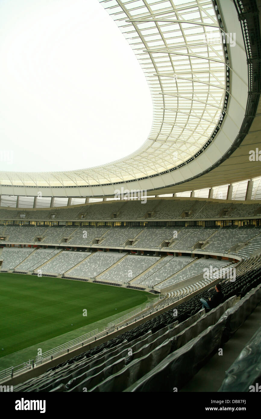 Intérieur du stade de Cape Town, Cape Town, Afrique du Sud Banque D'Images