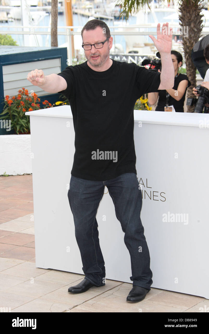 Lars Von Trier 2011 Cannes International Film Festival - Jour 8 - Melancholia - Photocall Cannes, France - 18.05.11 Banque D'Images